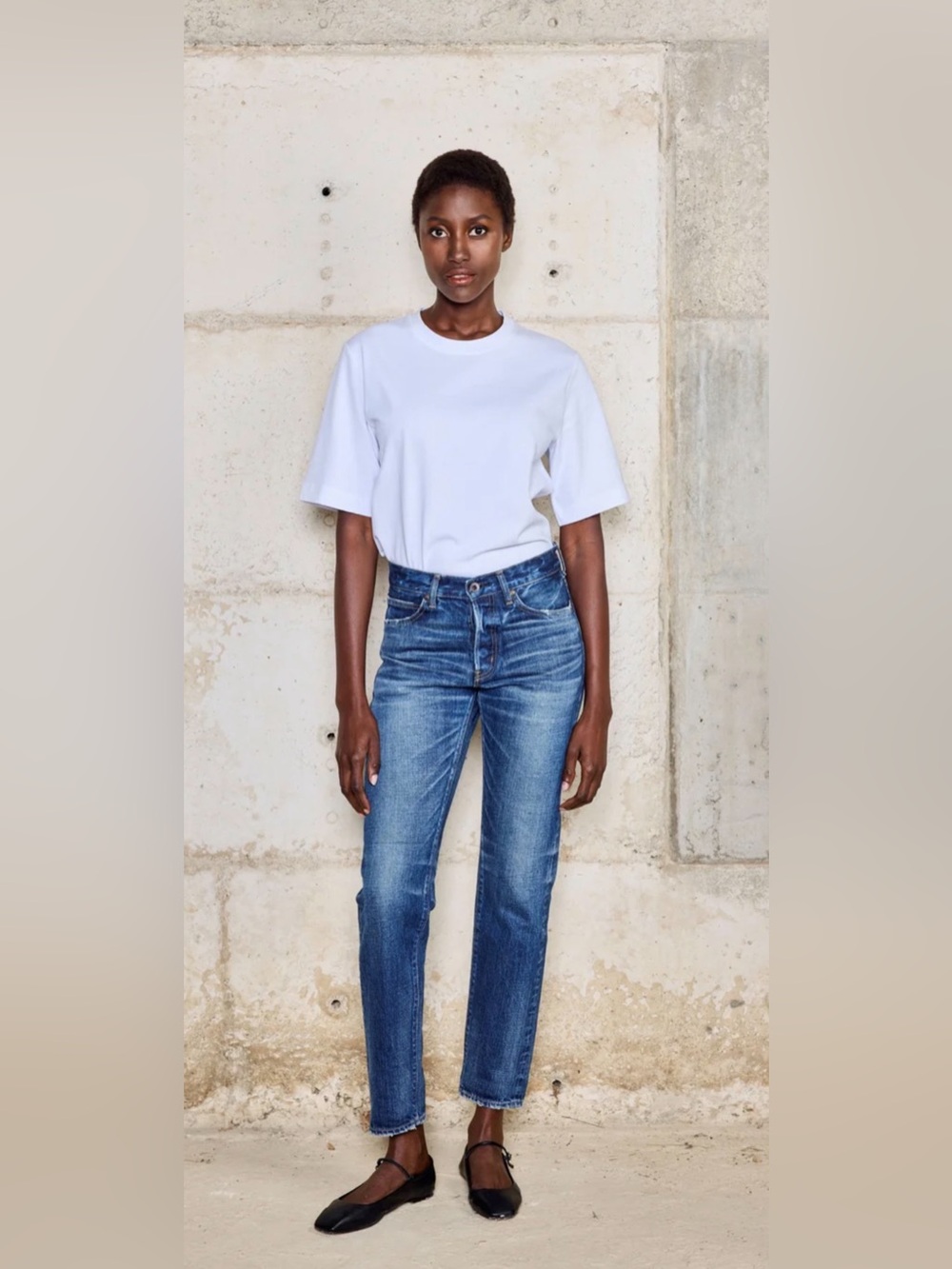NWT Boro Denim $450 sapporo mid rise tapered jean (blue) size 25 and 26 avail